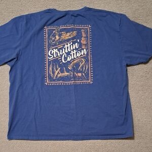 Blue Graphic Men's Shirt